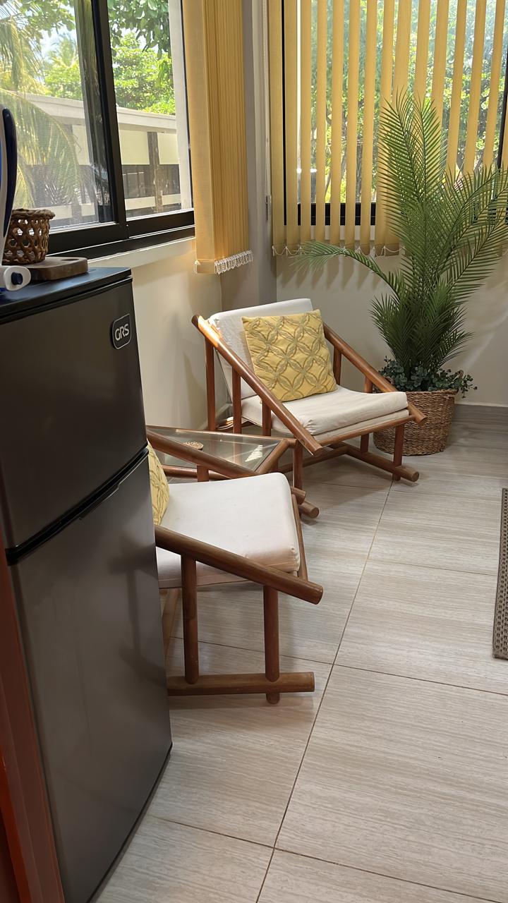 Bedroom Lounge Area at House of Grace beachfront property